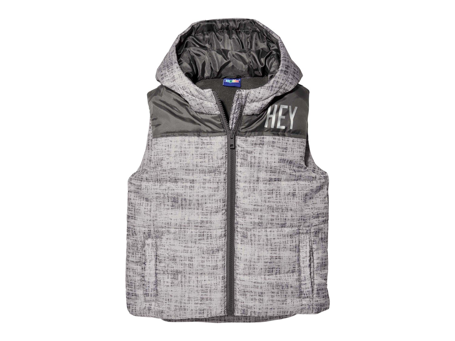 Gilet imbottito da bambino Lupilu, prezzo 7.99 €
Misure: 1-6 anni
- Oeko ...
