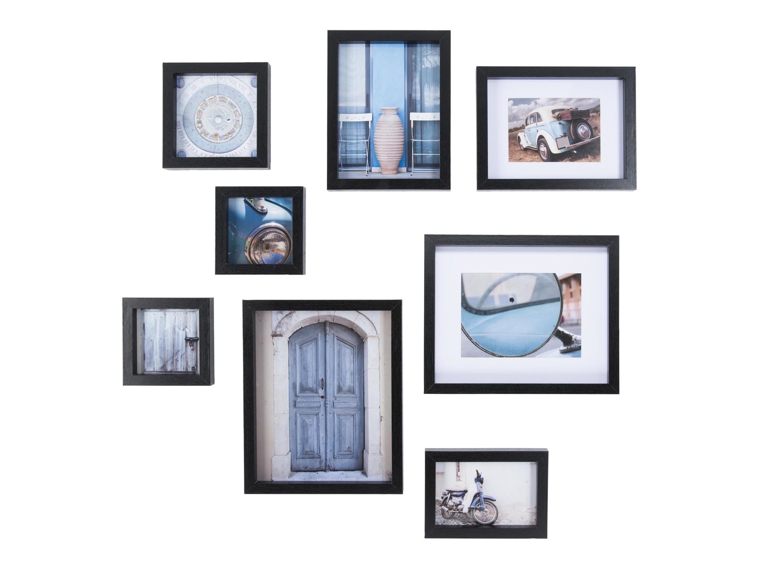 Cornice portafoto collage o set cornice portafoto, 8 pezzi Melinera, prezzo 9.99 ...