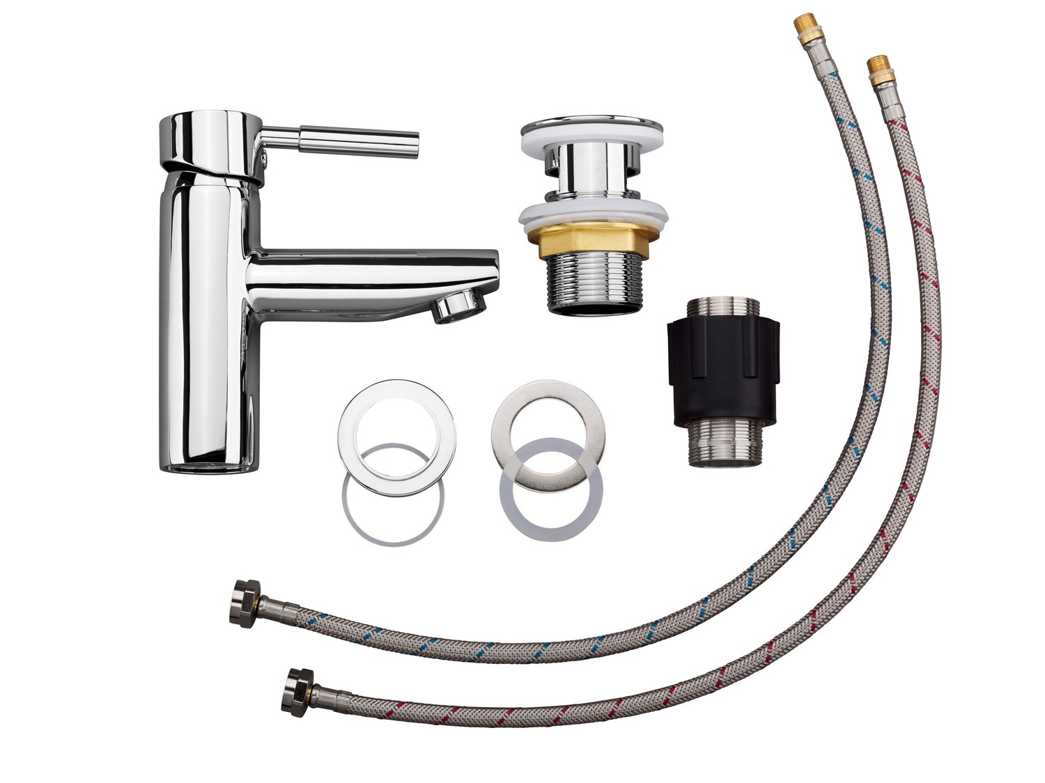 Set miscelatore per bagno/cucina Miomare, prezzo 29.99 €
- Materiale ...