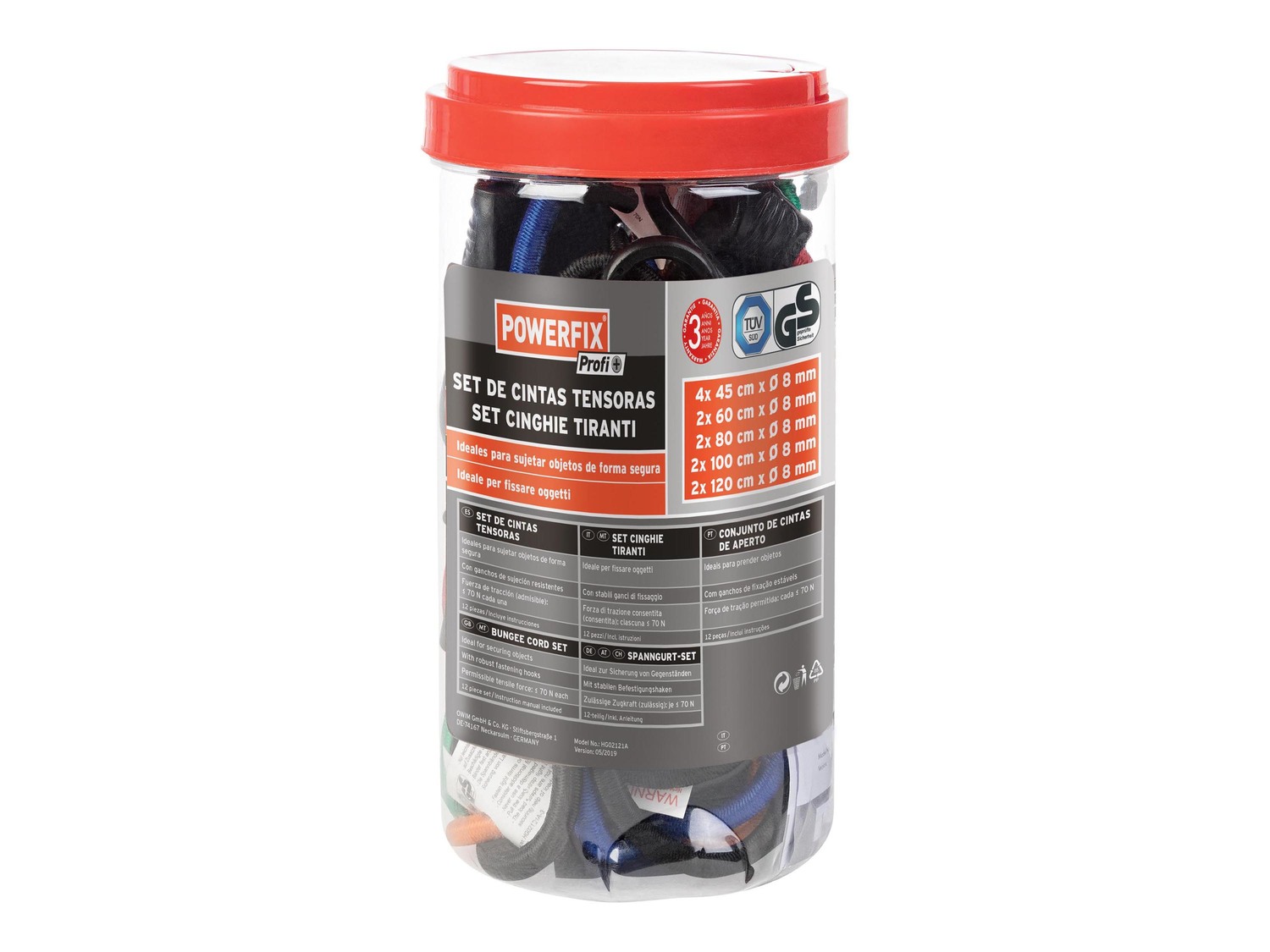 Set cinghie tiranti Powerfix, prezzo 8.99 €
- Con stabili ganci di fissaggio
- ...