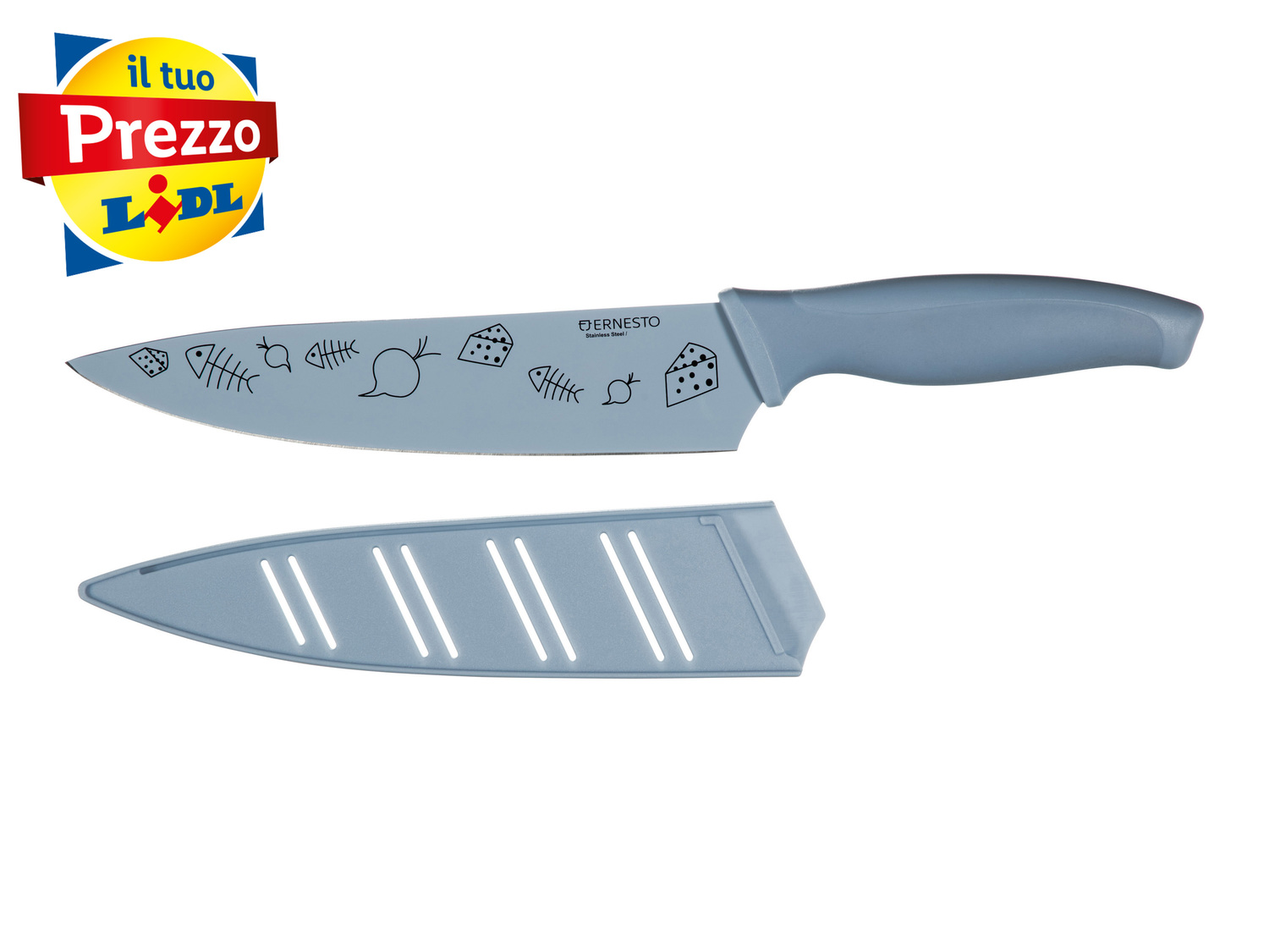 Coltello da cucina, 1 o 2 pezzi Ernesto, prezzo 2.99 €
- 1 pezzo: ca. ...