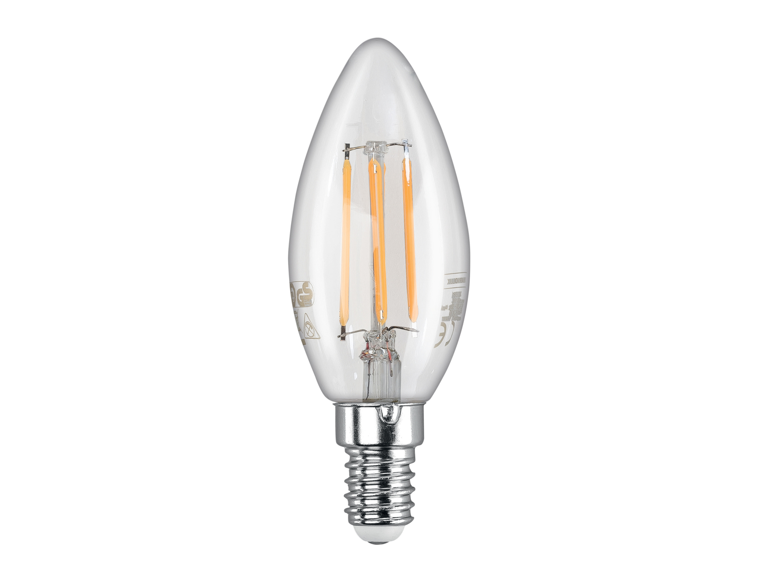 Lampadina LED 4,8W a filamento Livarno Lux, prezzo 1.99 €
Dati tecnici:
- ...