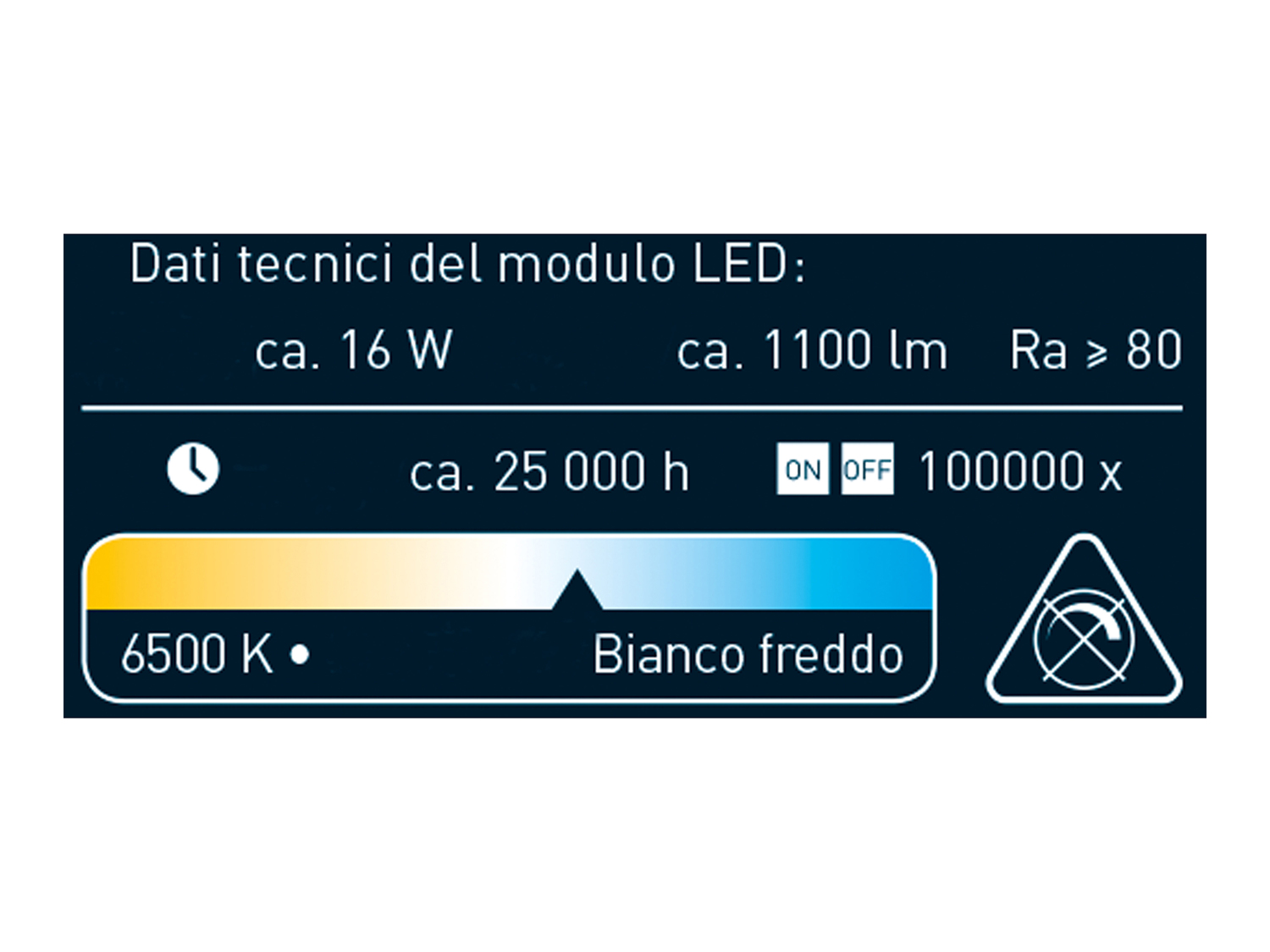 Striscia LED, 1m Livarno Lux, prezzo 6.99 €
- Autoadesiva e accorciabile ...