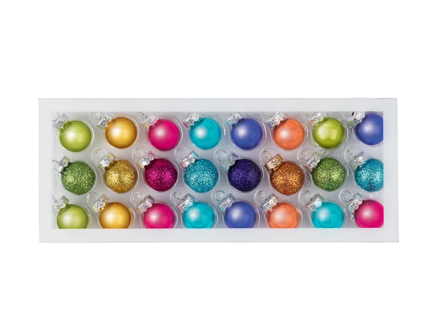 Palline natalizie in vetro Melinera, le prix 2.99 €
8, 10 o 24 pezzi
Caratteristiche ...