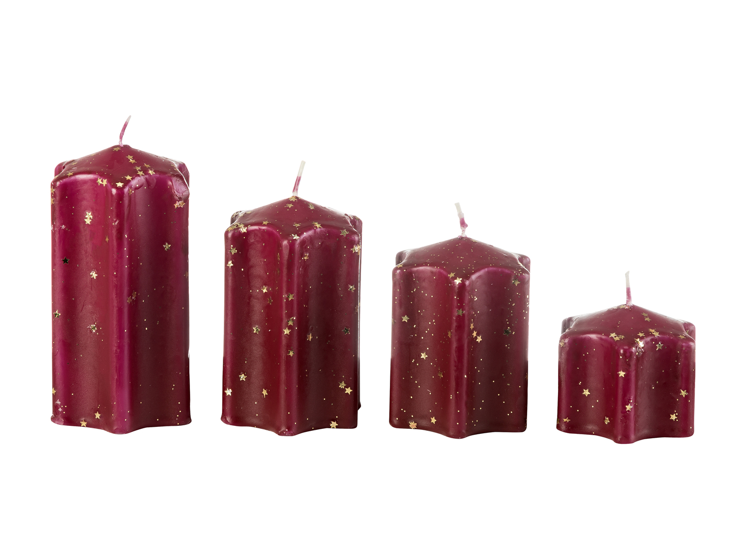 Set candele Melinera, le prix 1.99 €
4 pezzi
Caratteristiche