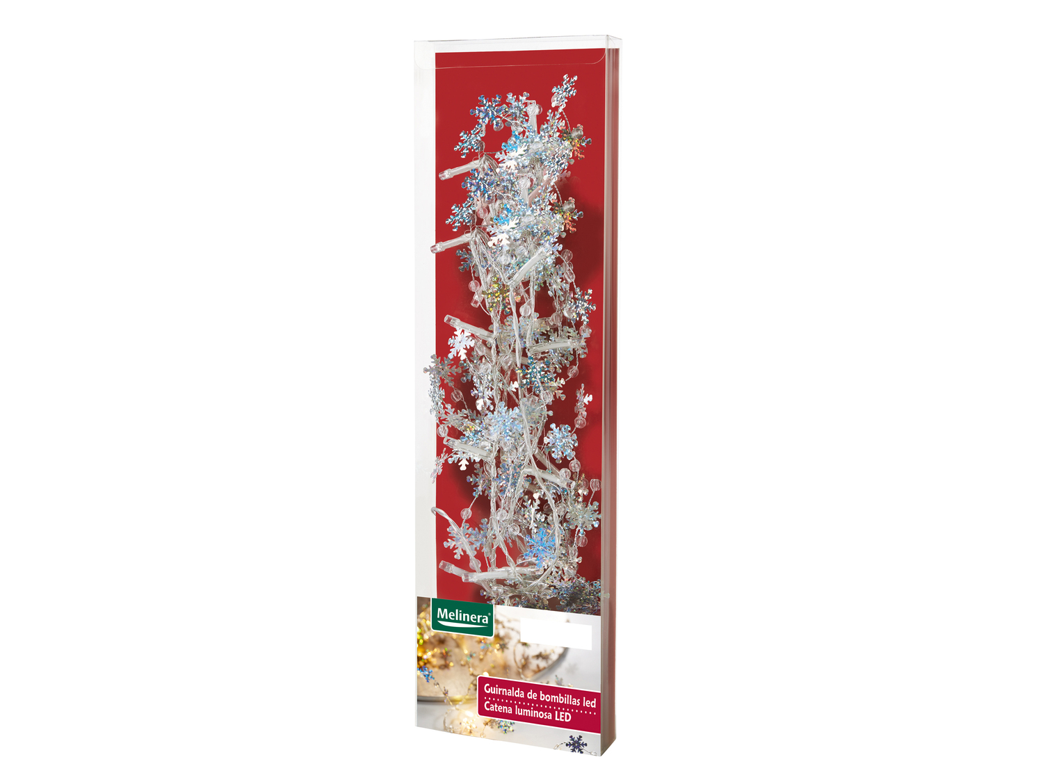 Catena luminosa 20 LED Melinera, le prix 4.99 €
- Luce bianca calda
- ...