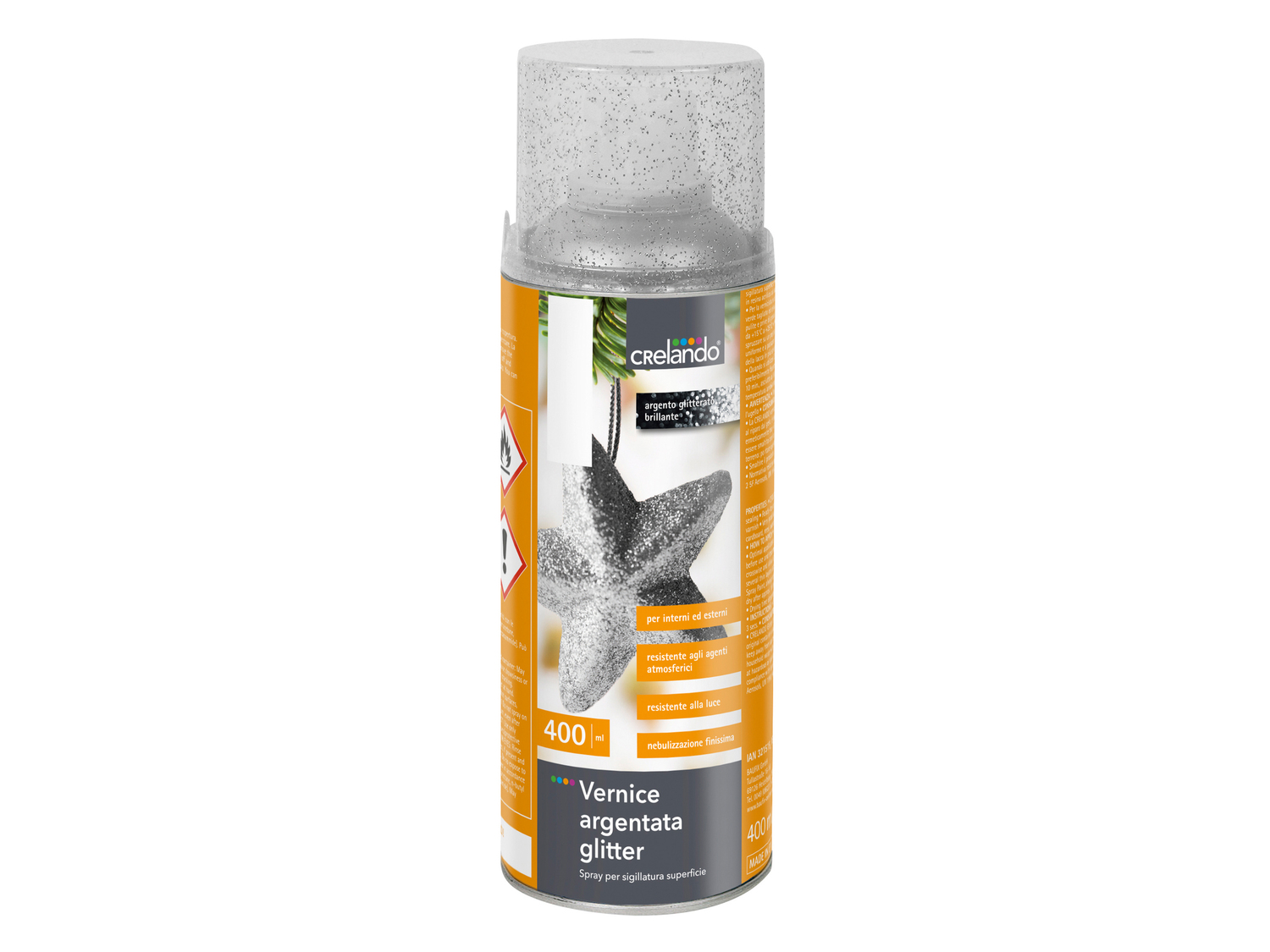 Vernice spray per decorazioni Crelando, le prix 3.99 €
- Per interni ...