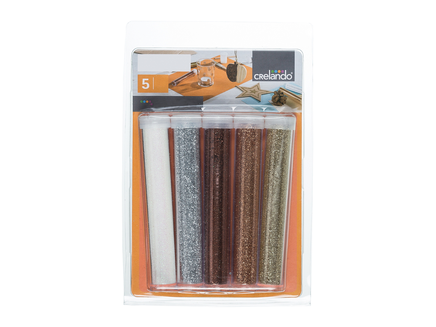 Set per bricolage con glitter Crelando, le prix 3.99 €
Caratteristiche