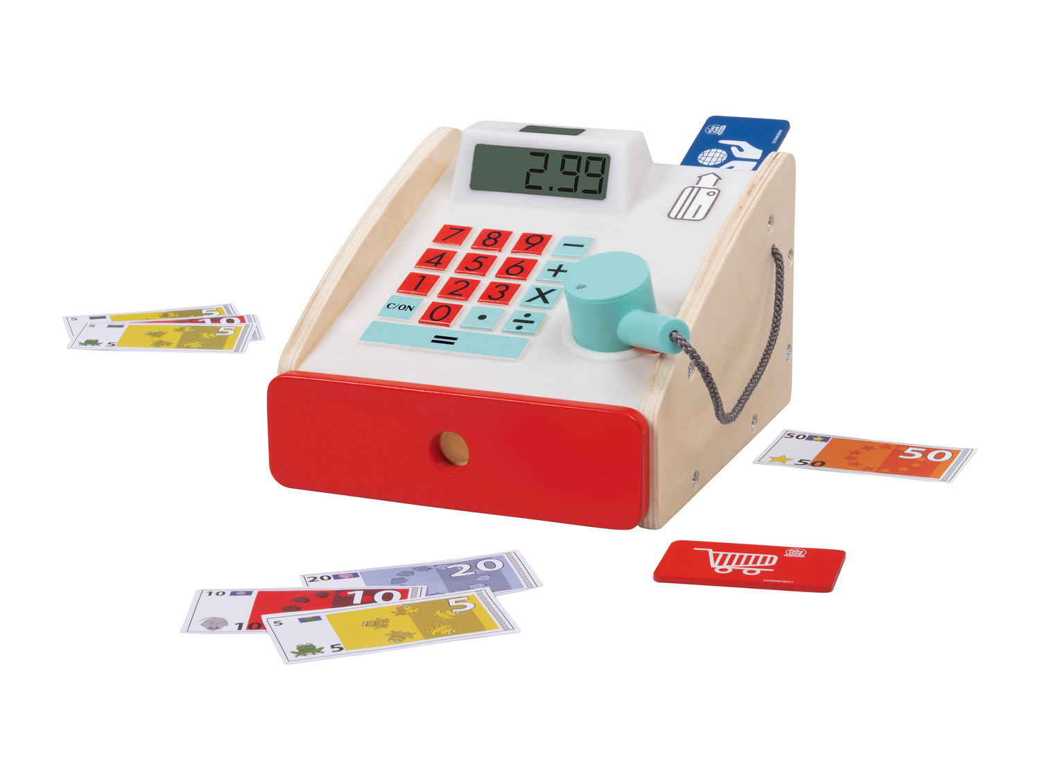 Gioco cassa, bilancia o cassetta alimentare in legno , le prix 9.99 € ...