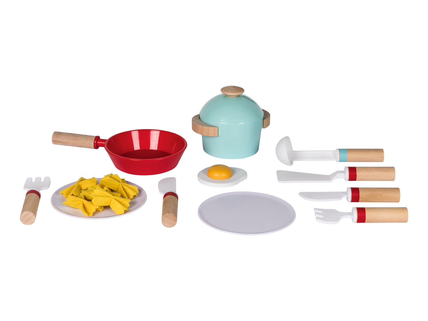 Gioco utensili per cucina giocattolo in legno , le prix 9.99 €
- Età ...