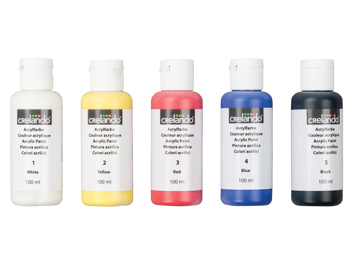 Colori acrilici, ad olio o acquerelli Crelando, le prix 4.99 €
- Colori ...