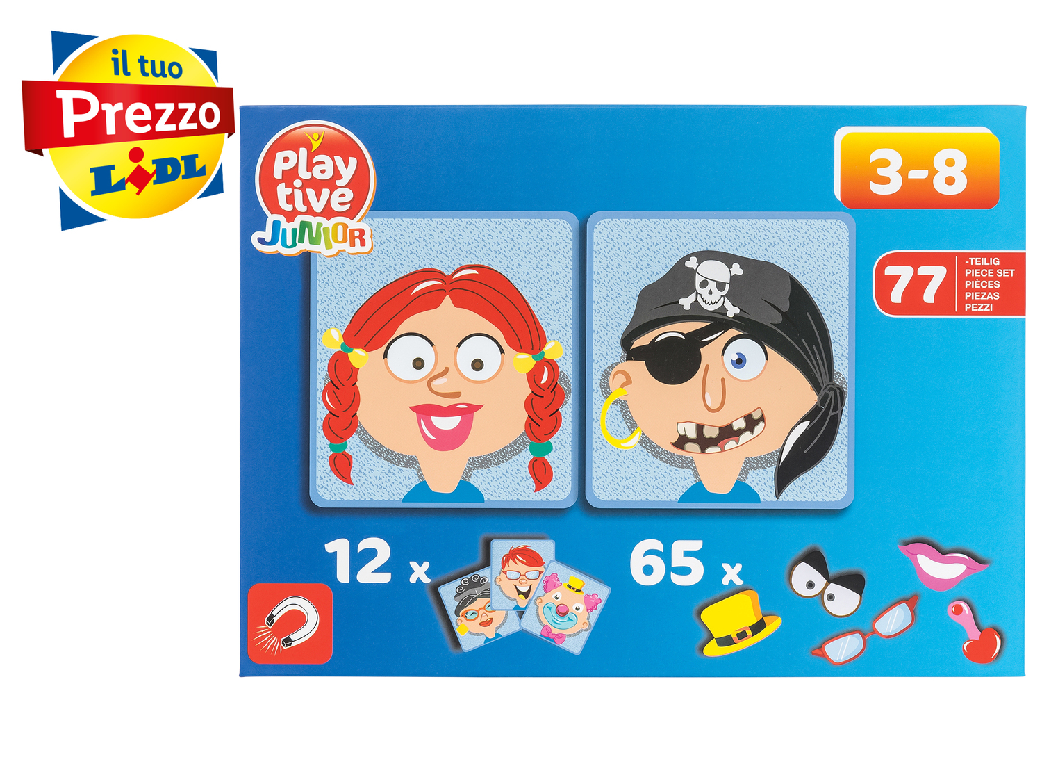 Gioco magnetico Playtive Junior, le prix 4.99 €
- Età consigliata: ...