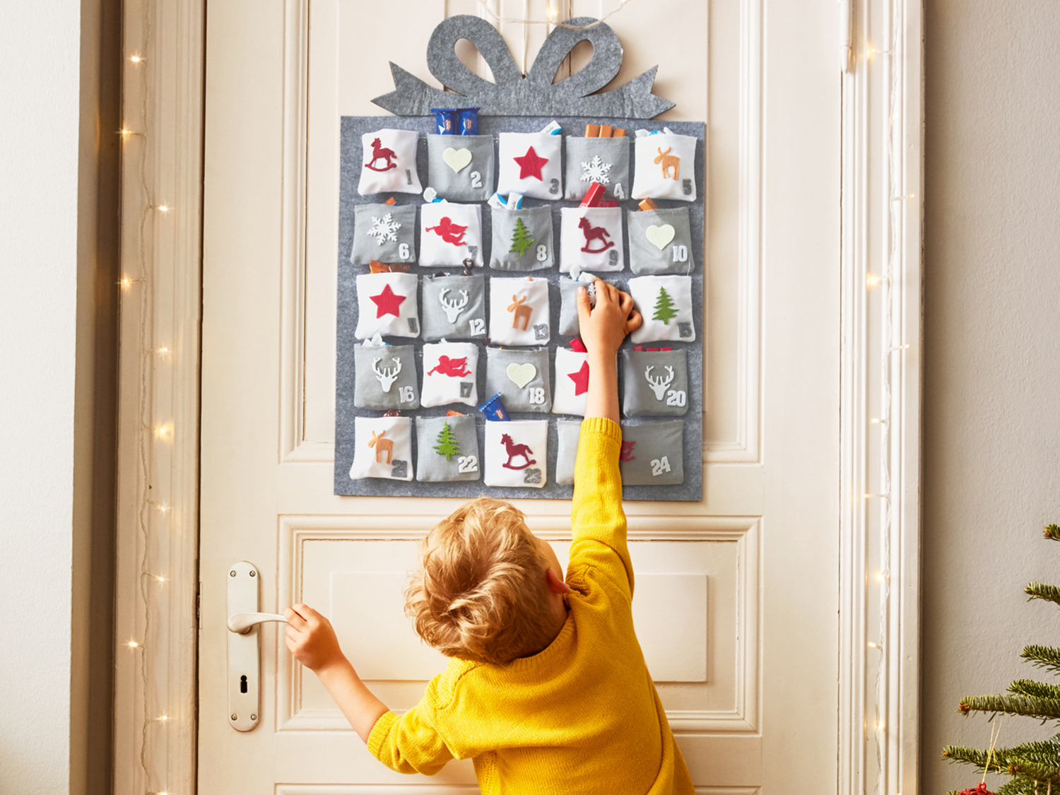 Calendario dellAvvento Melinera, le prix 5.99 €
- Con 24 mollette in ...