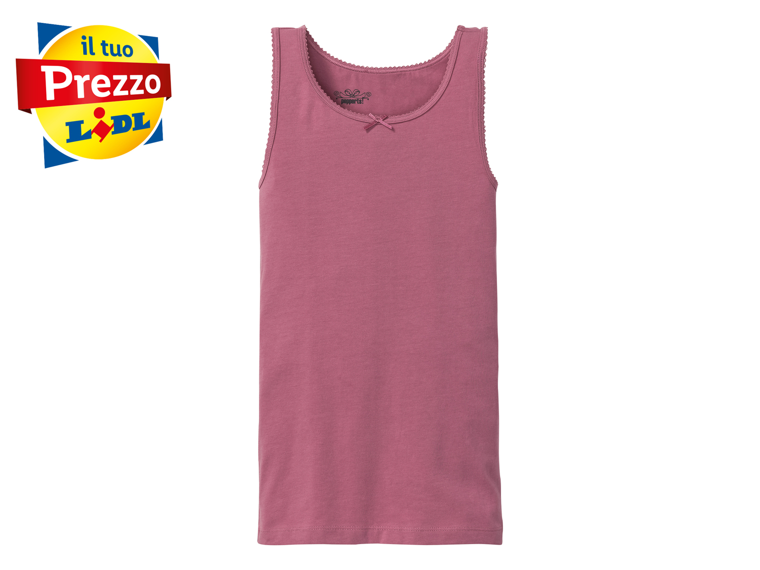 Canotta da bambina Pepperts, prezzo 4.99 € 
3 pezzi, Misure: 6-14 anni
Taglie ...