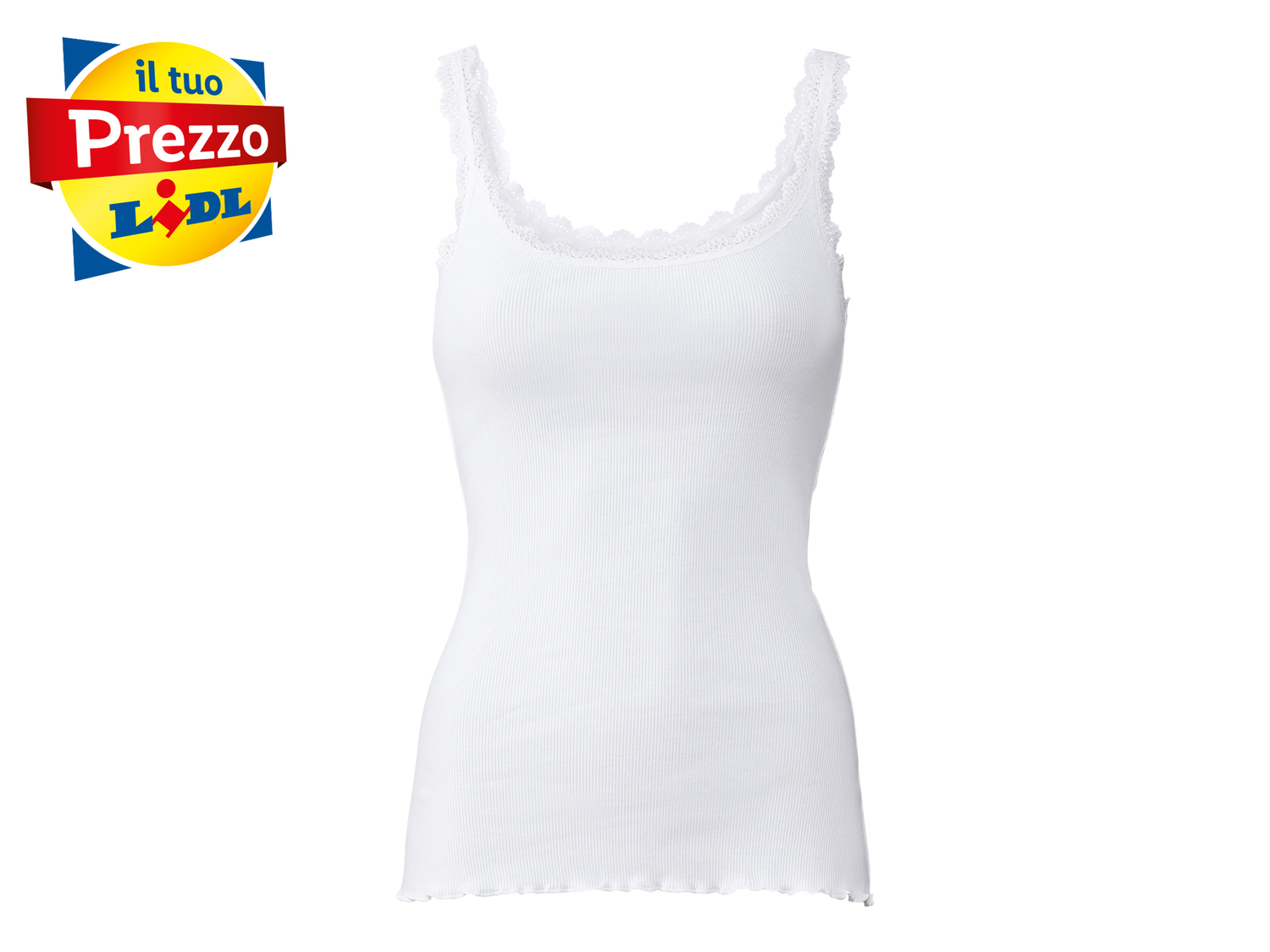 Canotta da donna con pizzo Esmara Lingerie, prezzo 7.99 €
3 pezzi, Misure: ...