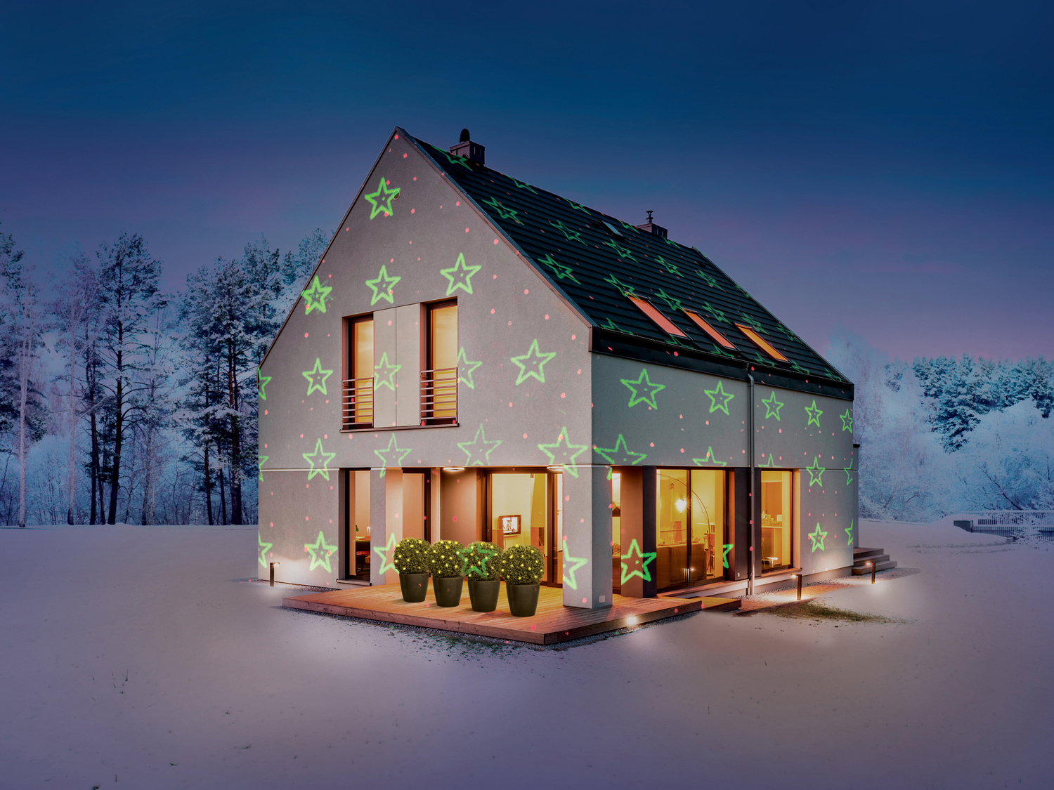Proiettore laser di effetti natalizi Melinera, prezzo 19.99 €
- Per ambienti ...