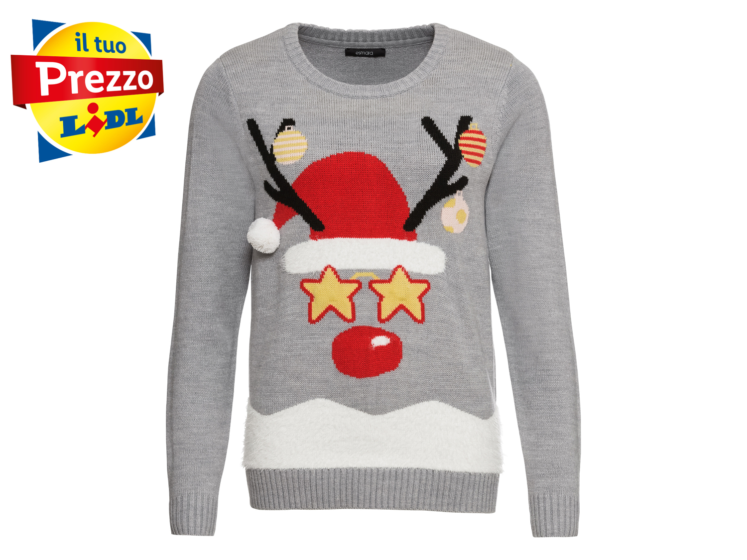 Pullover natalizio da donna Esmara, prezzo 9.99 €
Misure: S-L
Taglie disponibili
Caratteristiche
- ...