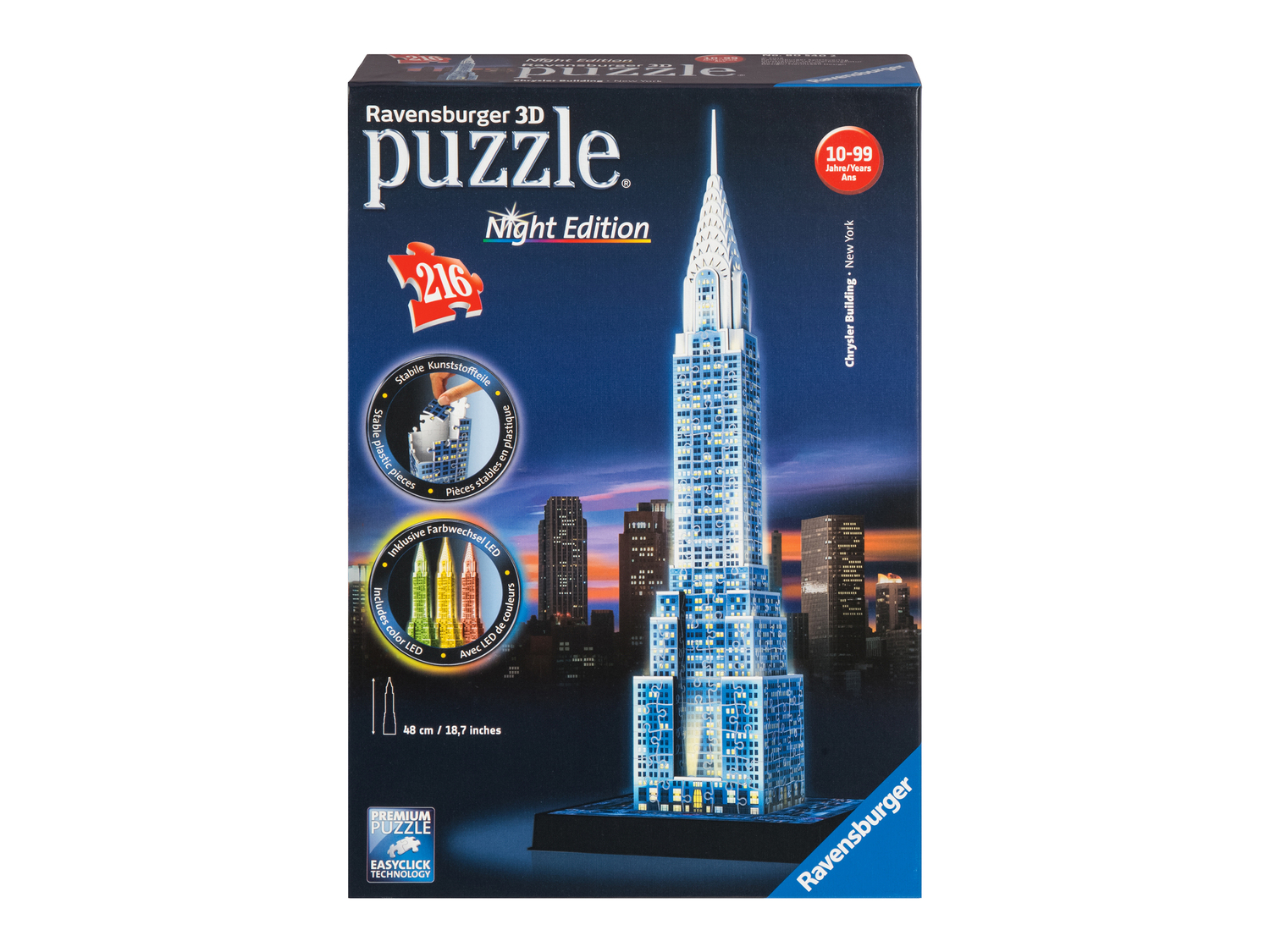 Puzzle 3D con LED "Ravensburger" Ravensburger, prezzo 19.99 € ...