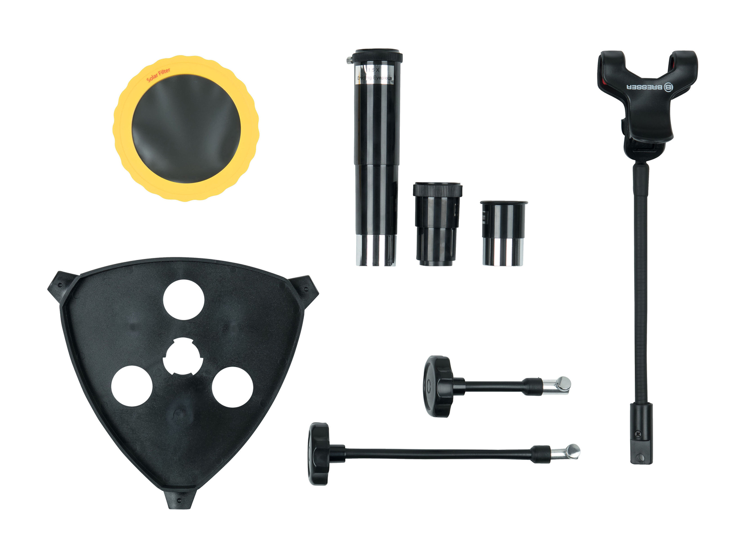 Telescopio rifrattore Skylux con App Bresser, prezzo 89.00 €
- 2 oculari di ...