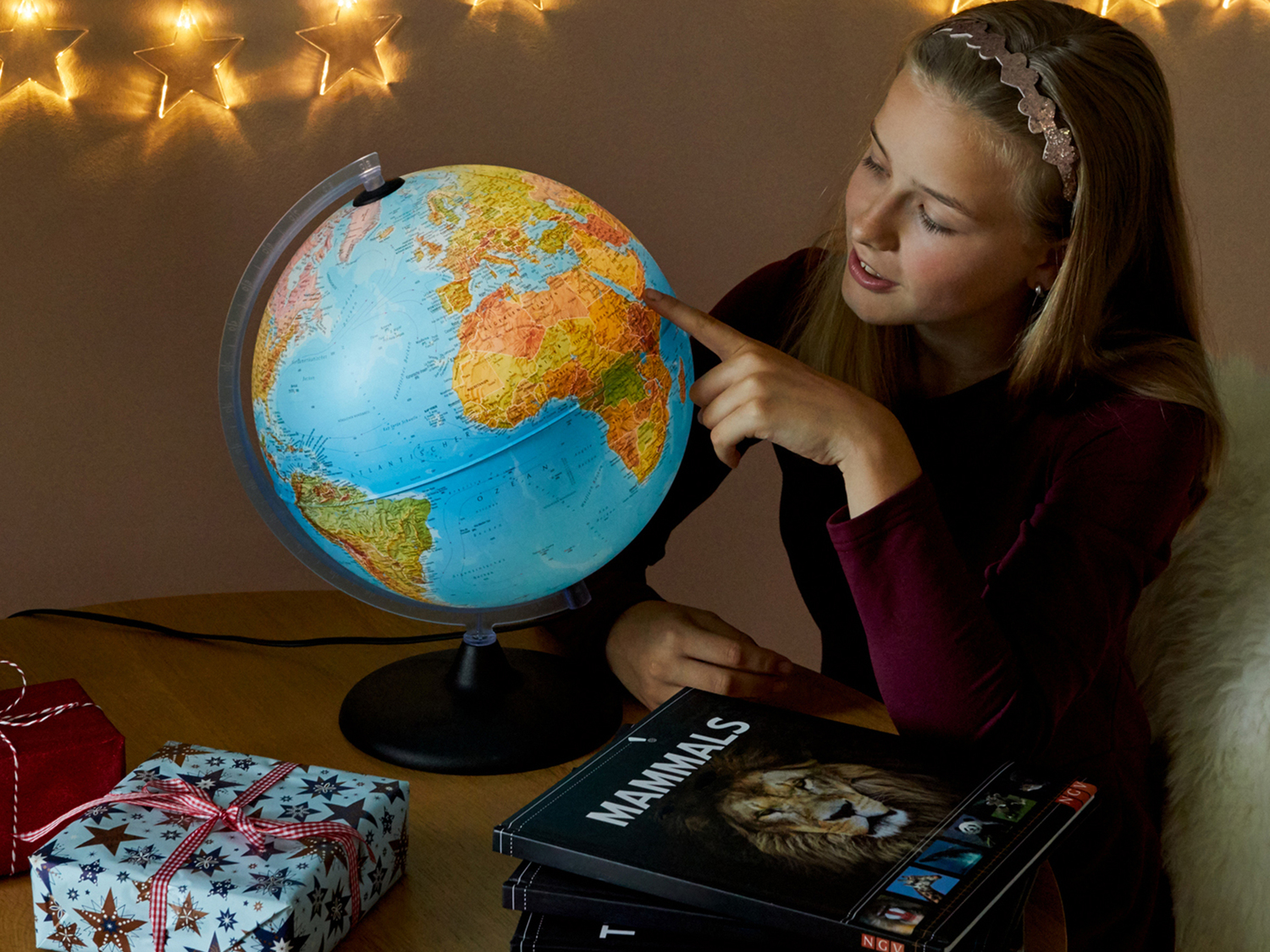 Mappamondo luminoso Melinera, prezzo 14.99 €
Ø 30 cm
- Vista della ...