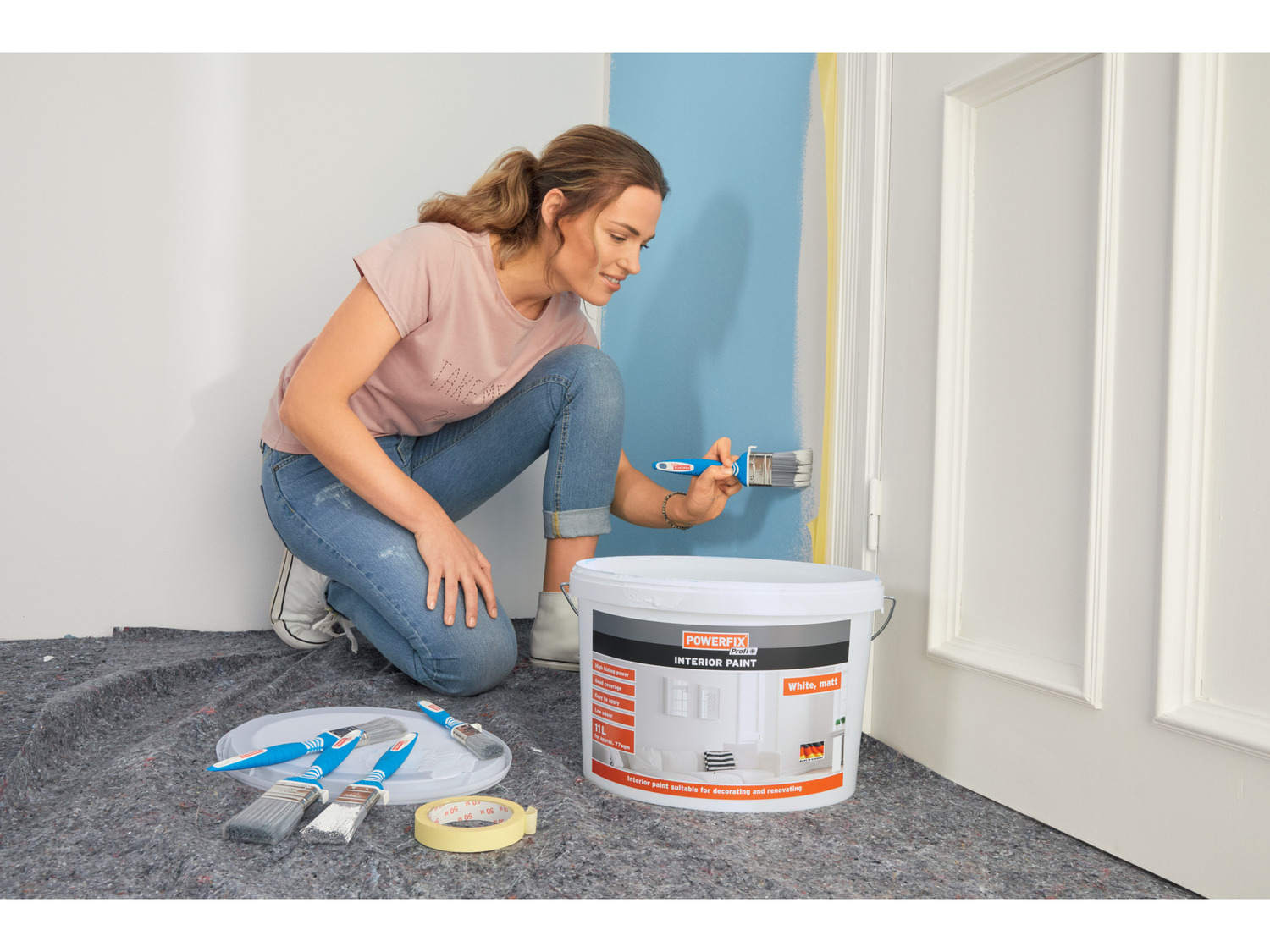 Panno protettivo multiuso Powerfix, prezzo 5.99 €
1x 10 m
- Parte inferiore ...