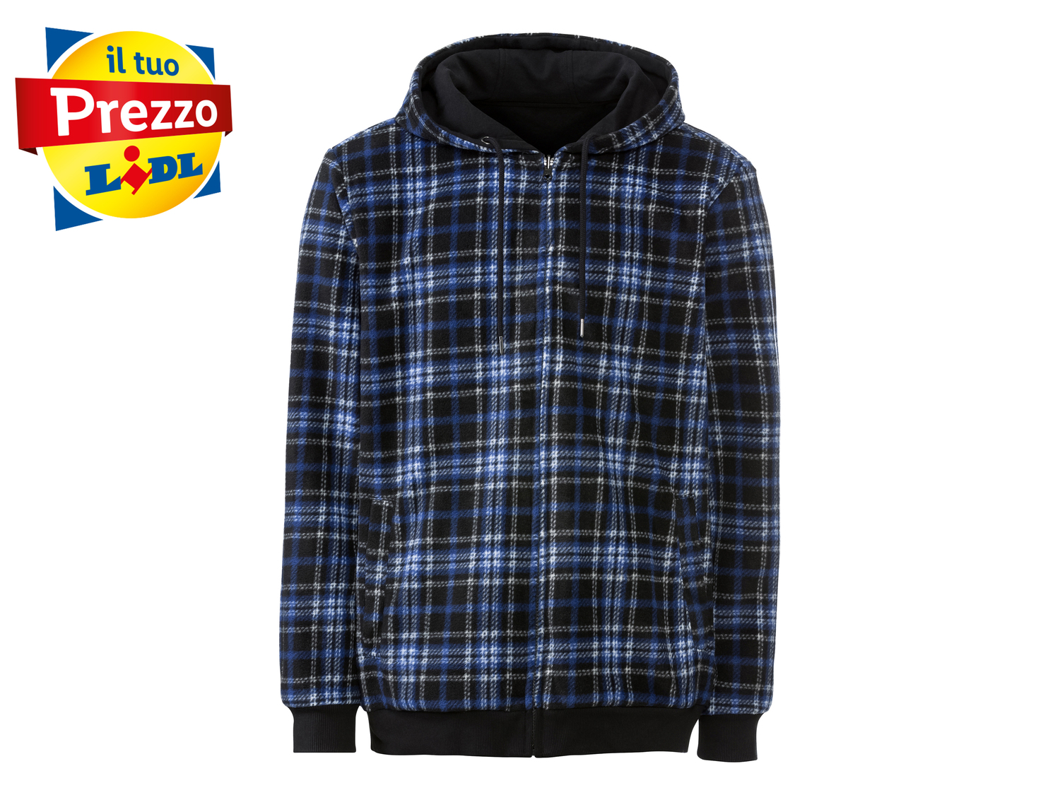 Felpa da lavoro per uomo Livergy, prezzo 14.99 €
Taglie: S-XL
- Double-face
- ...