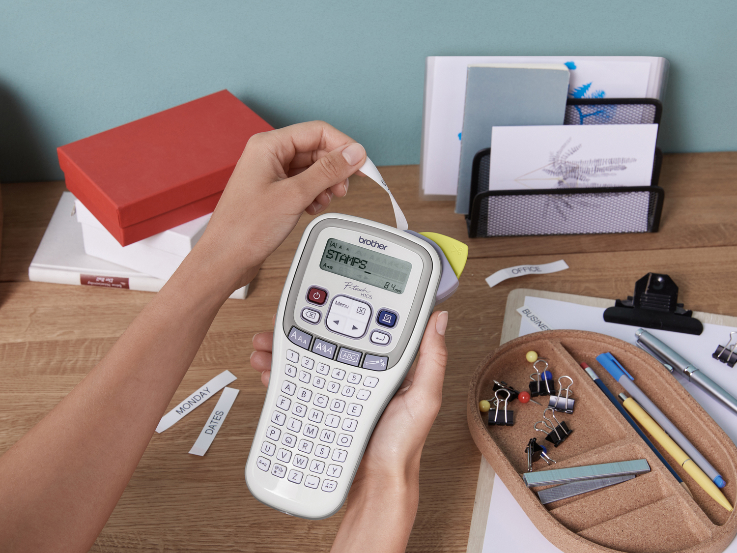 Etichettatrice P-touch Brother, prezzo 19.99 €
- 3 dimensioni font oltre ...