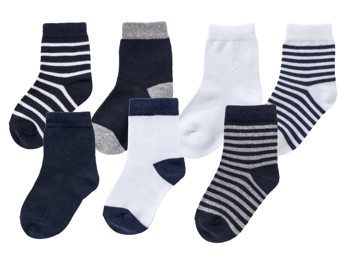 Calze per bambini Lupilu, prezzo 3.99 €
7 paia - Misure: 19-42
- Prodotto ...