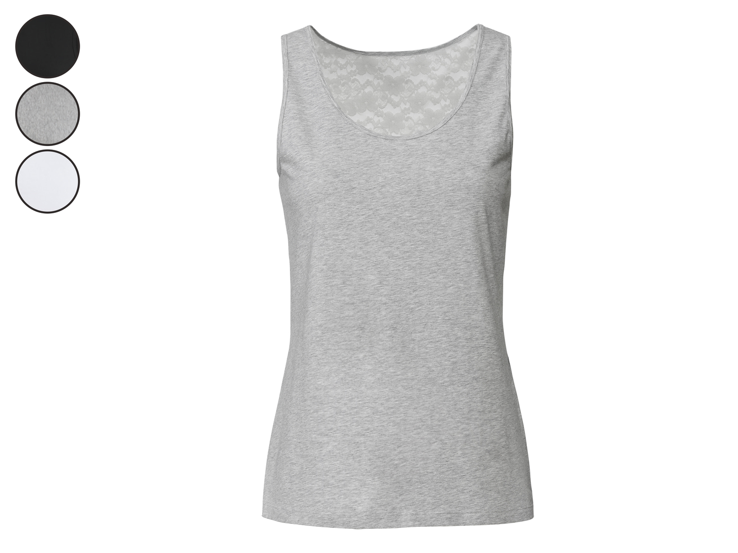 Canotta da donna con pizzo Esmara Lingerie, prezzo 9.99 €
3 pezzi - Misure: ...