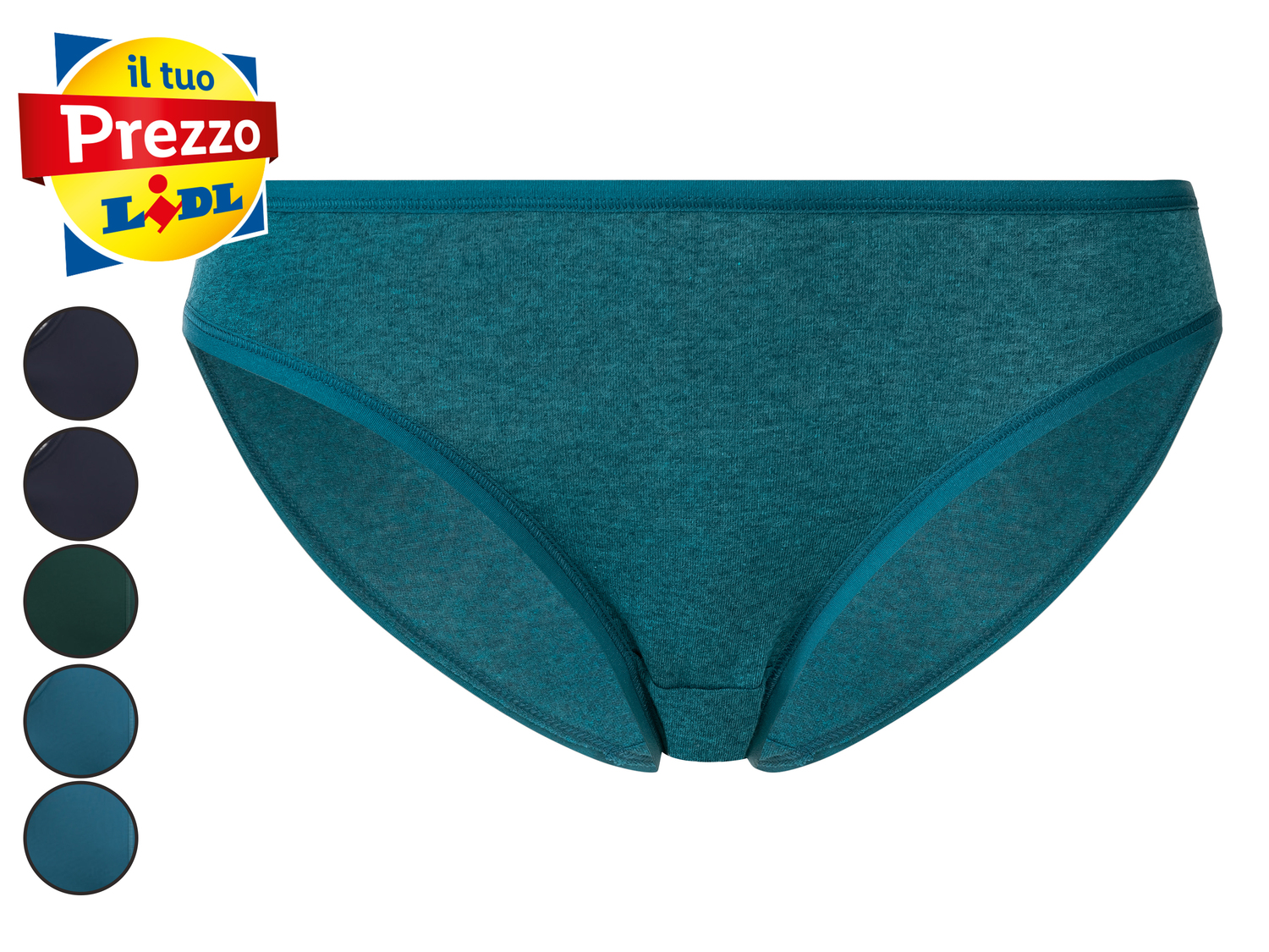 Minislip da donna Esmara Lingerie, prezzo 6.99 €
5 pezzi - Misure: S-L ...