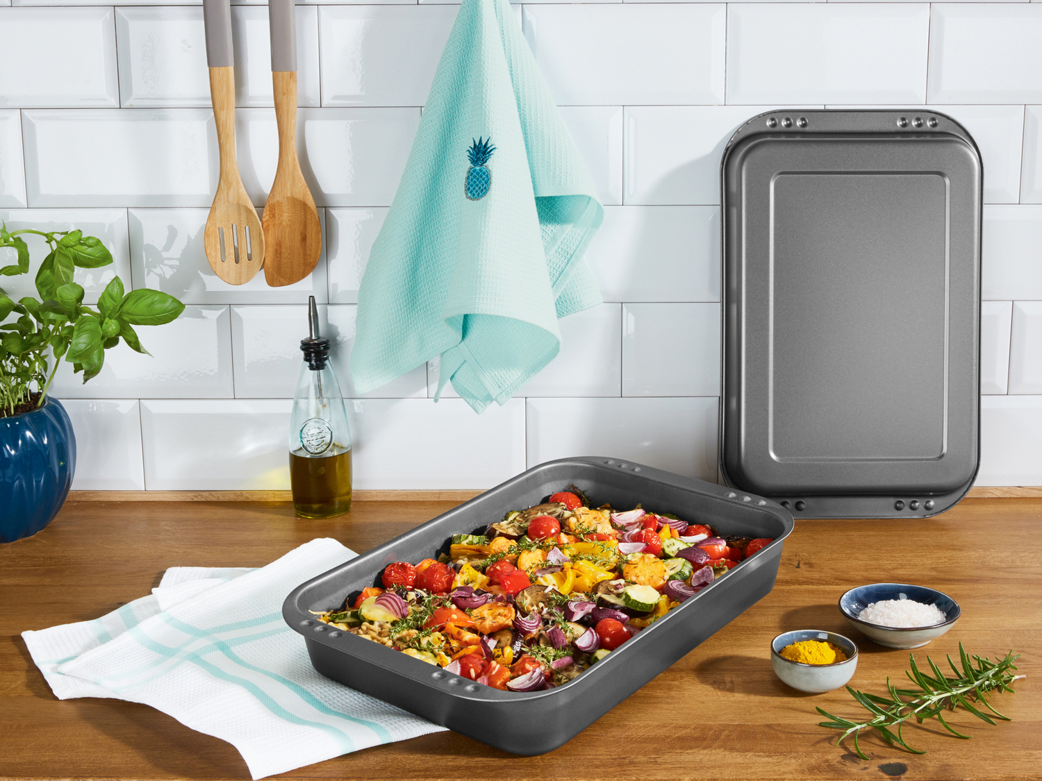 Set teglie da forno Ernesto, prezzo 7.99 €
2 pezzi
- Stampo utilizzabile ...