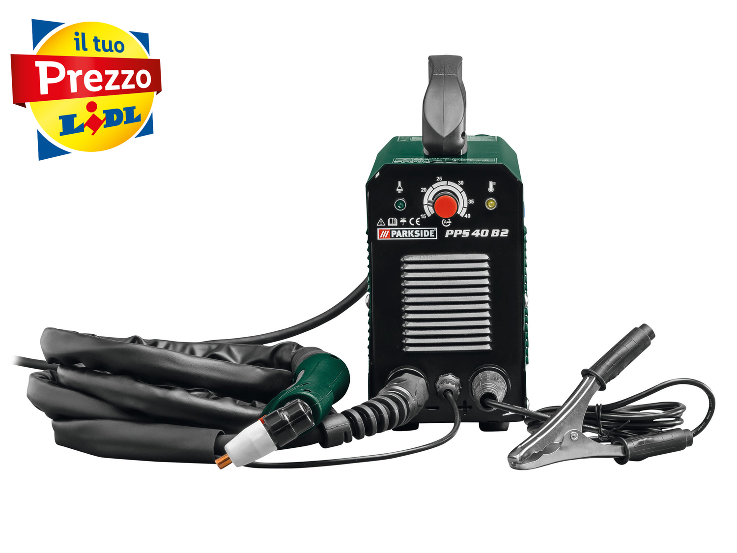 Tagliatrice al plasma Parkside PPS 40 B2, prezzo 129.00 €
- Raggio al plasma ...