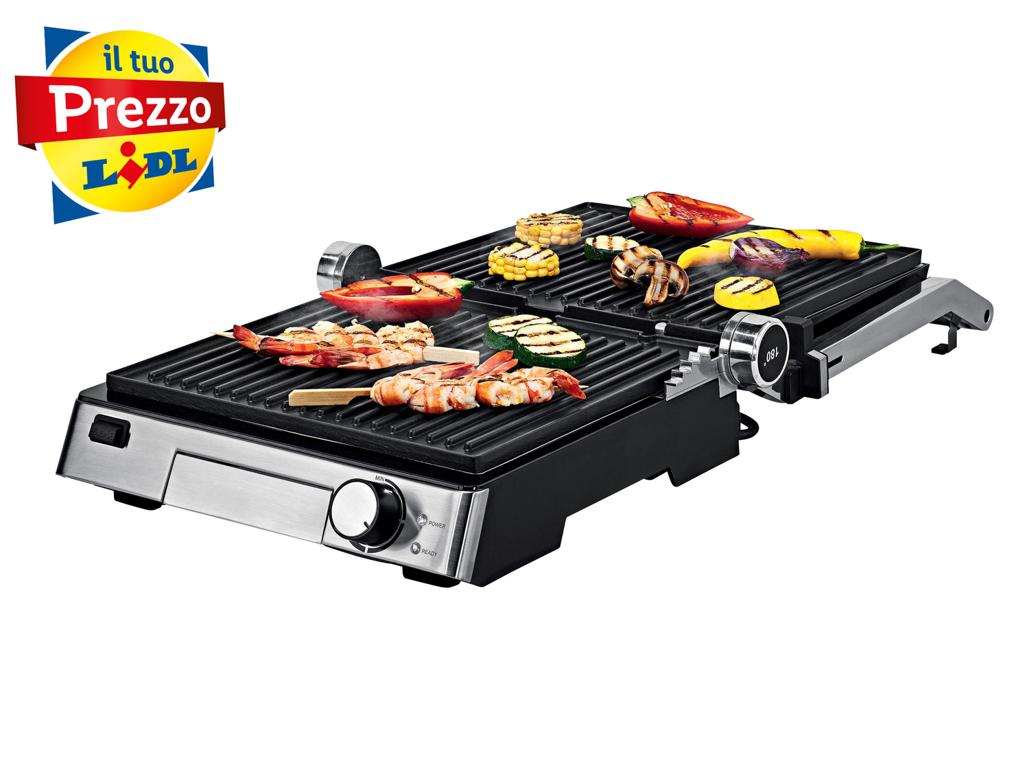 Piastra elettrica Silvercrest Kitchen Tools, prezzo 39.99 €
- Con 3 funzioni ...