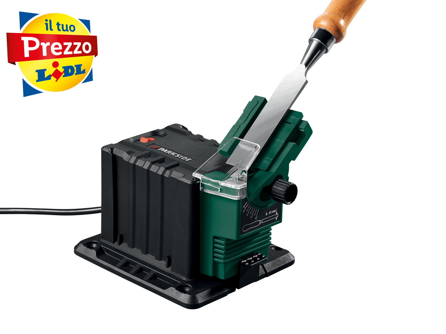Macchina affilatrice Parkside, prezzo 17.99 €
- Con:
- accessorio per coltelli, ...