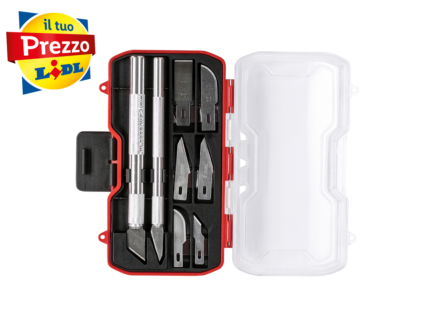 Set meccanica di precisione Parkside, prezzo 4.99 € 
38, 23, 18 o 8 pezzi
Caratteristiche

- ...