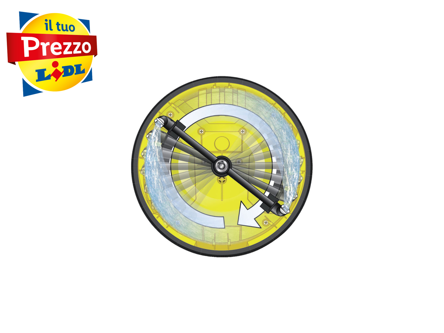 Lavapavimenti da esterni per idropulitrice Parkside, prezzo 19.99 €
- Pressione ...