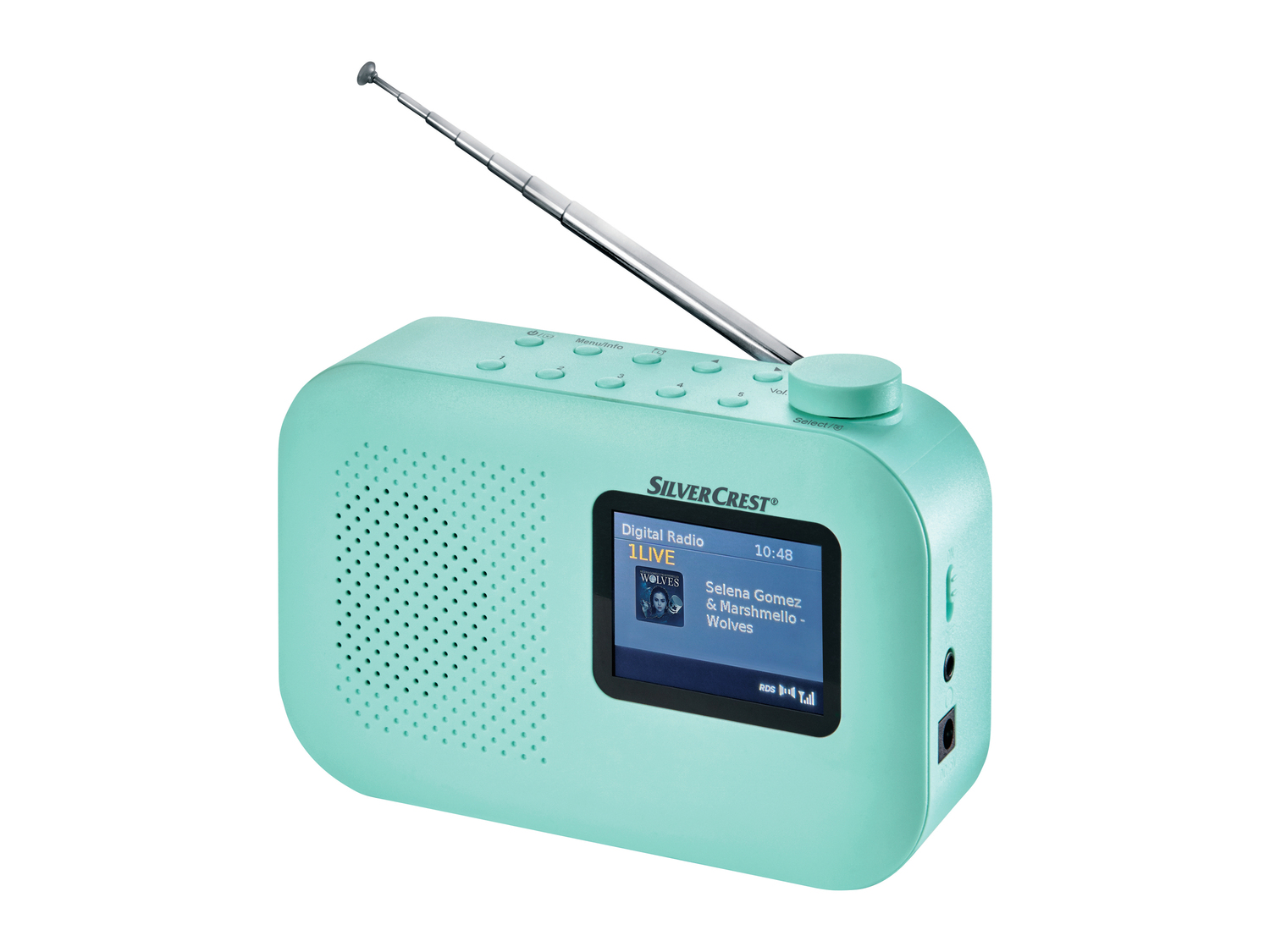 Radio DAB+ con display a colori Silvercrest, prezzo 39.99 €
- 60 spazi di memorizzazione ...