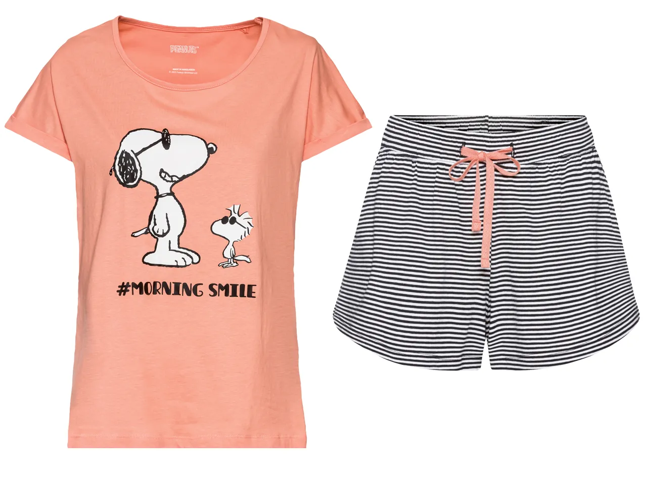 Pigiama corto da donna Peanuts, Pantera , prezzo 9.99 EUR