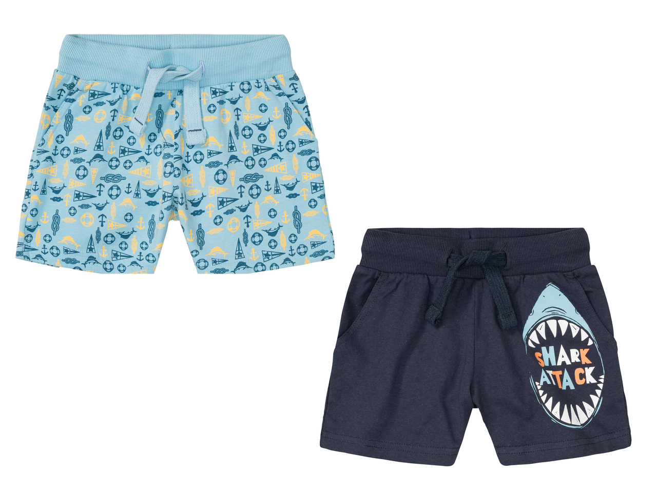 Shorts da bambino , prezzo 4.99 EUR
Shorts da bambino 2 pezzi - Misure: 1-6 anni ...