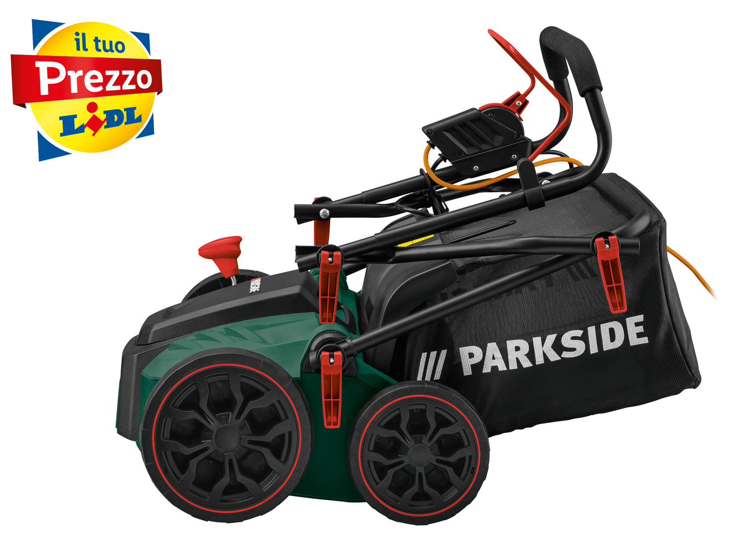 Scarificatore e arieggiatore elettrico Parkside, prezzo 79.00 € 
- Regolazione ...