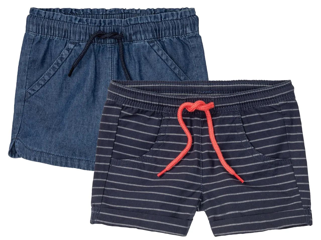 Shorts da bambina , prezzo 6.99 EUR 
Shorts da bambina 2 pezzi - Misure: 1-6 anni ...