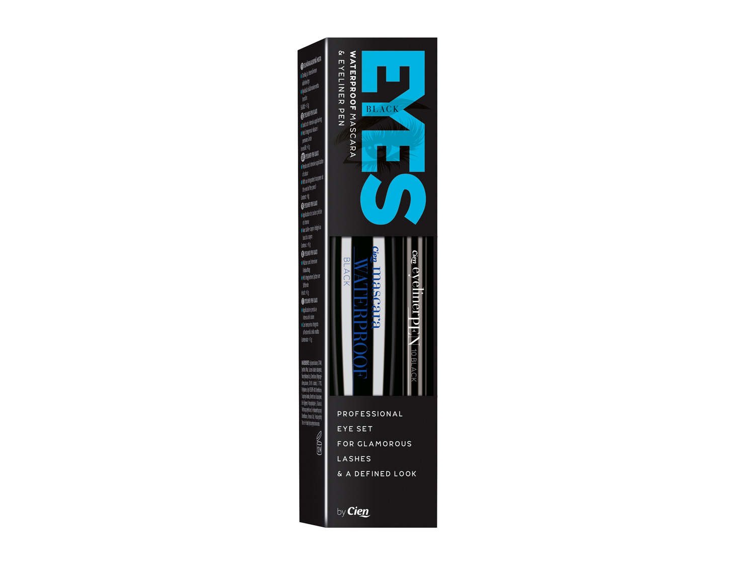 Set mascara e eyeliner , prezzo 3.49 €