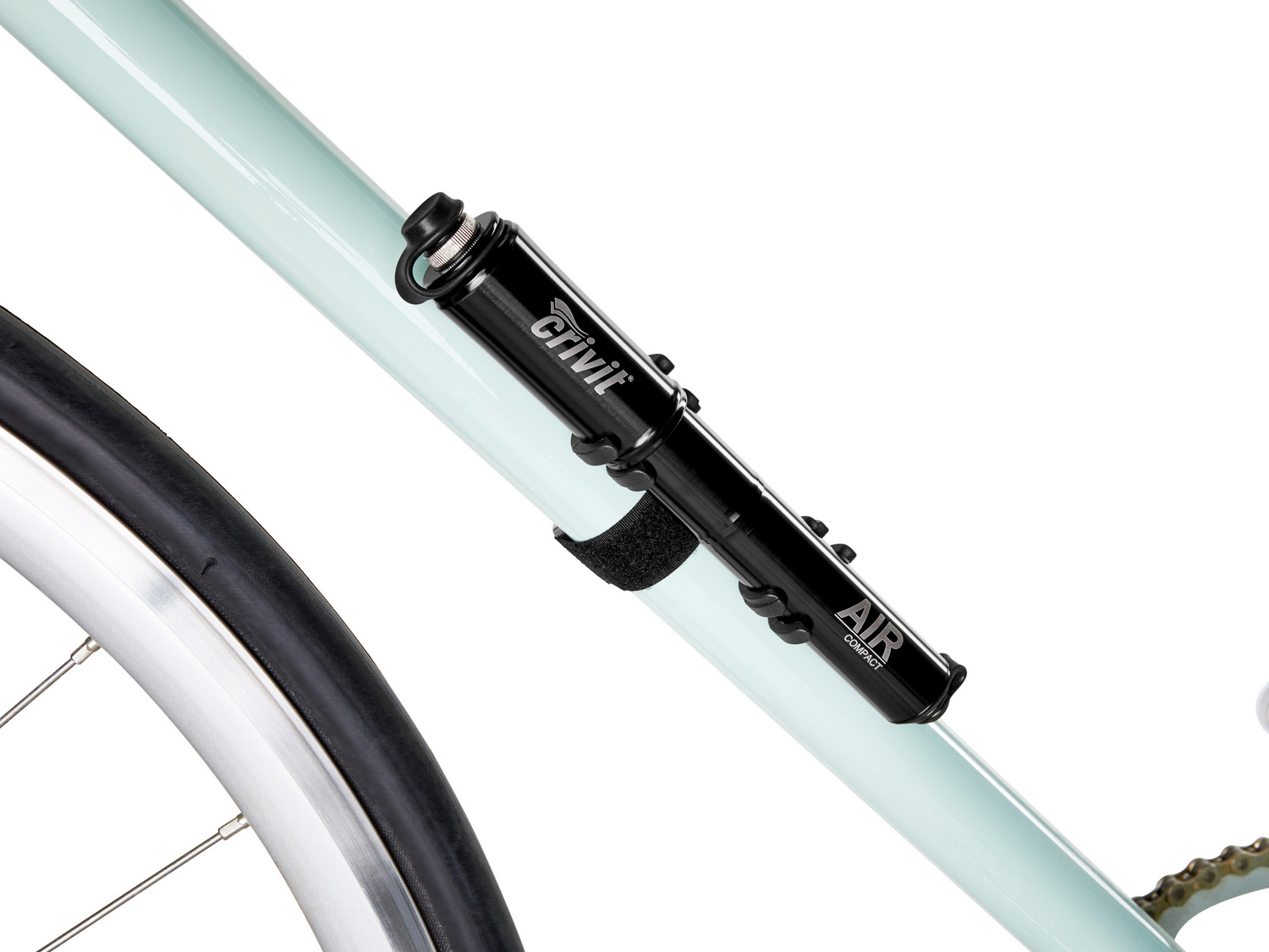 Mini pompa o attrezzo per bici Crivit, prezzo 4.99 €
Mini pompa
- In ...