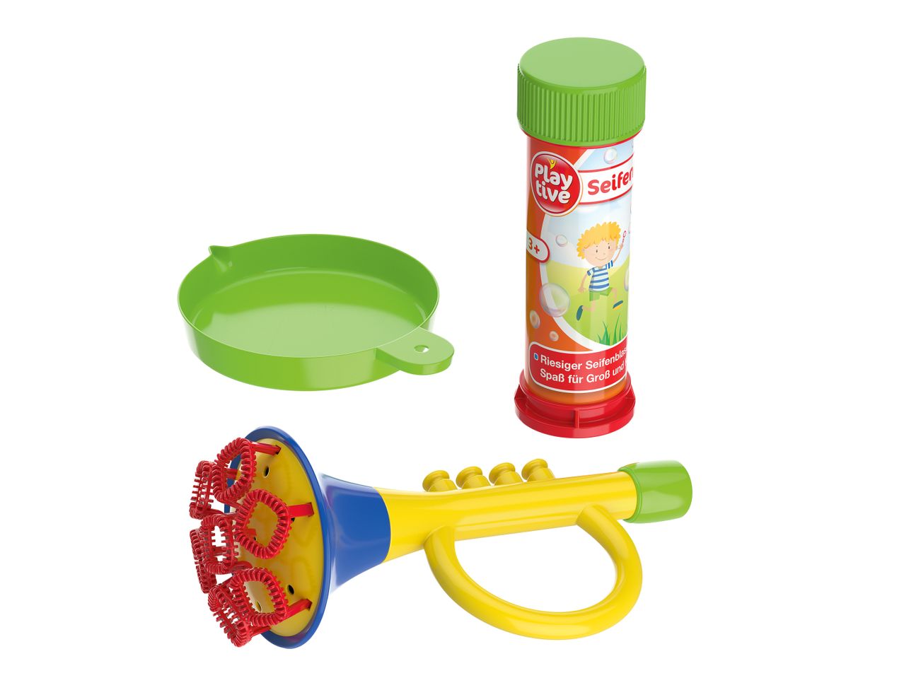 Set bolle di sapone , prezzo 3,49 EUR 
Set bolle di sapone 
- Et&agrave;: 3+
A ...
