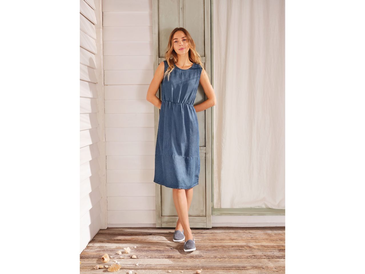 Vestito da donna , prezzo 12.99 EUR 
Vestito da donna Misure: 38-48 
- Puro Lyocell ...
