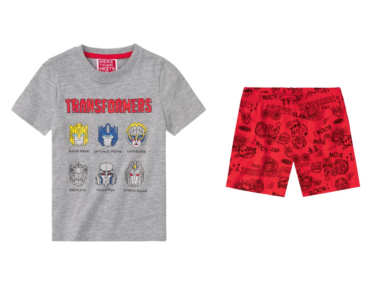 Pigiama corto da bambino Transformers, , prezzo 6.99 EUR
