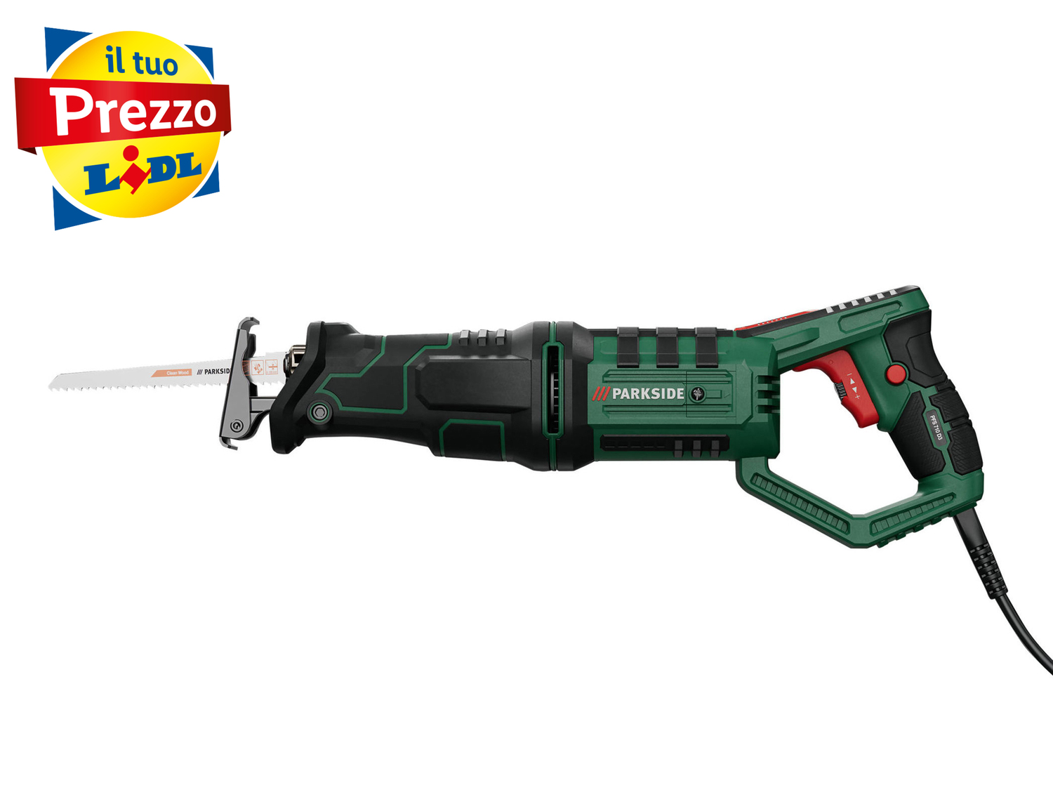 Seghetto elettrico Parkside PFS 710 D3, prezzo 34.99 €
- Impugnatura girevole ...