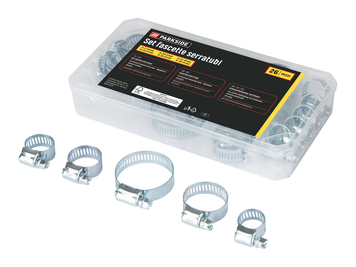 Set minuteria Parkside, prezzo 2.99 €  

Caratteristiche