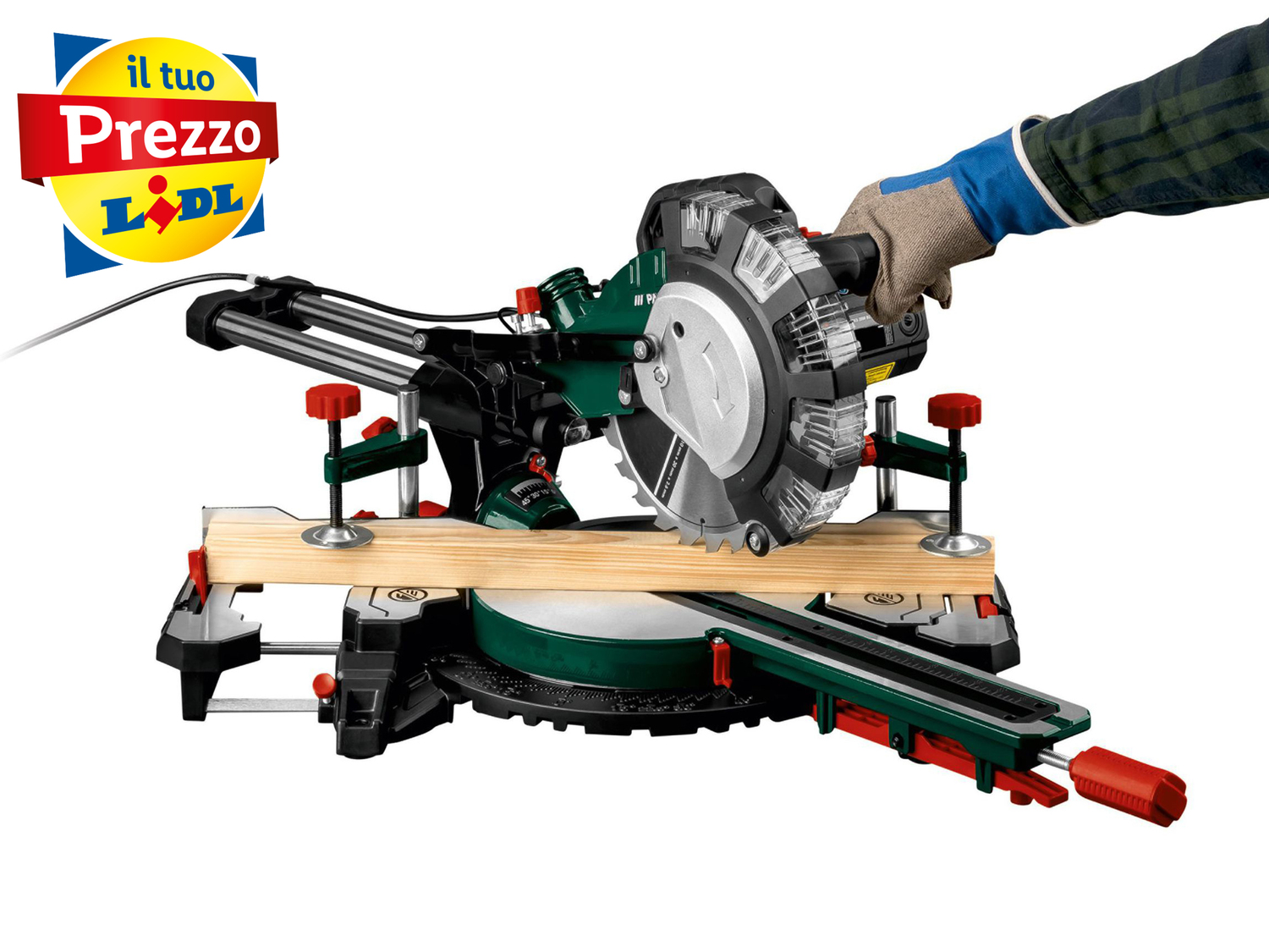 Sega circolare per tagli obliqui Parkside, prezzo 99.00 €
- Laser per una maggiore ...