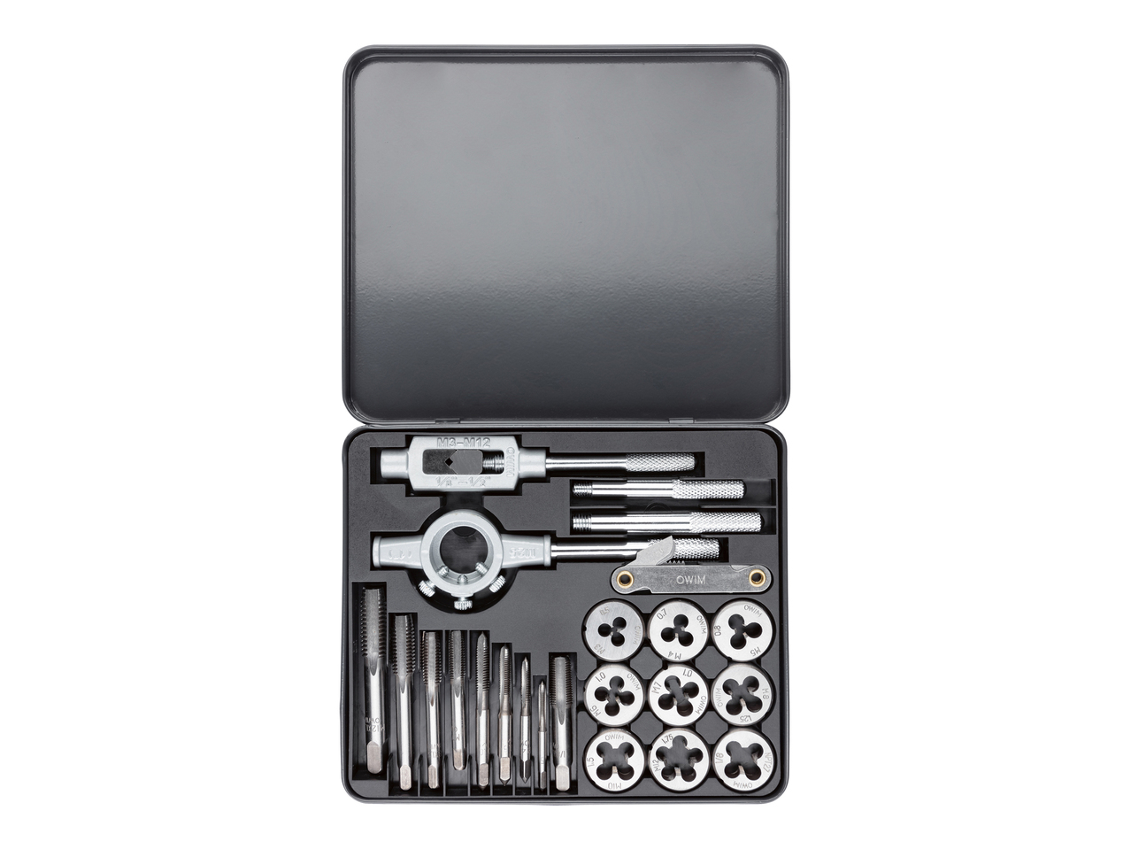 Set maschi e filiere , prezzo 17.99 EUR 
Set maschi e filiere 21 pezzi 
- Per ...